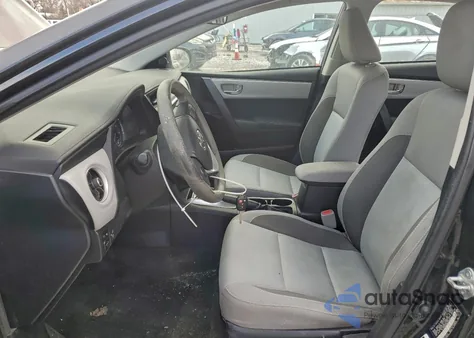 2017 Toyota Corolla L z USA, uszkodzony, nr VIN 2T1BURHE9HC918445